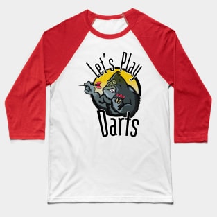 Let's Play Darts Baseball T-Shirt